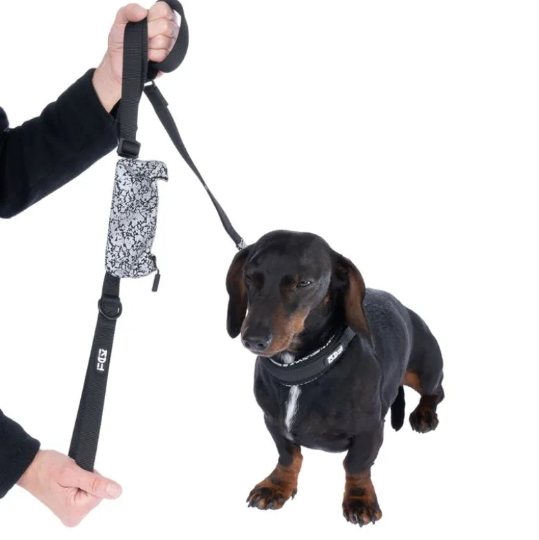 TIAKI reflekterende hundesnor med hundeposeholder