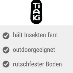 TIAKI skål i rustfrit stål Bye Bye Insects