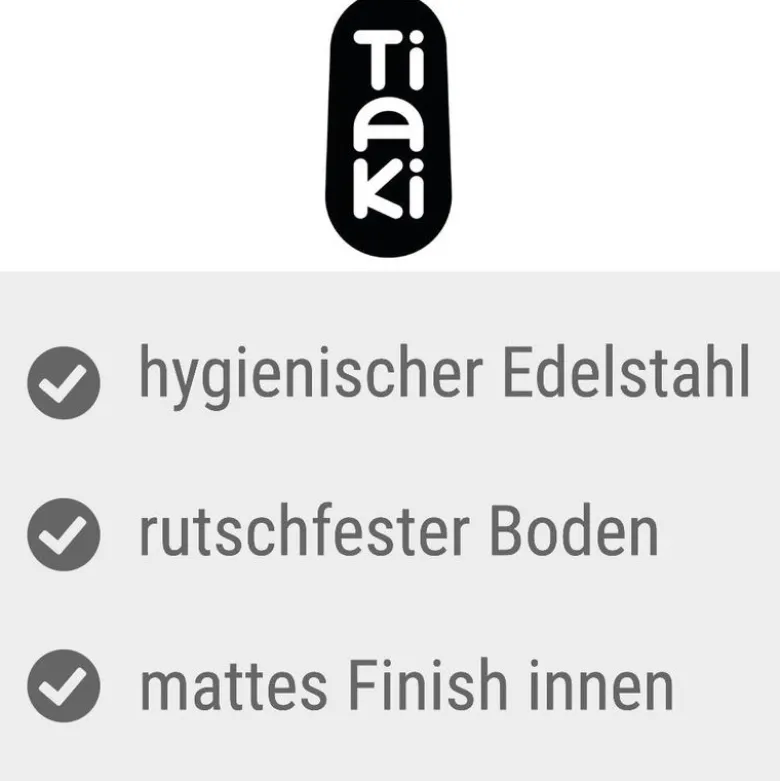 TIAKI skridsikker skål Green Shades