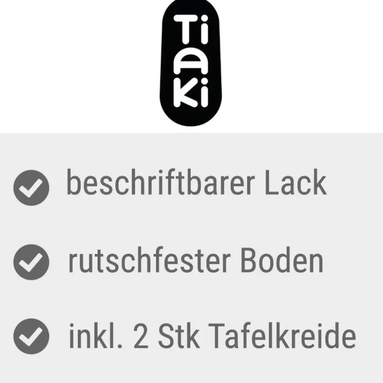TIAKI Skrivbar skål Chalkie Talkie