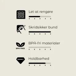 TIAKI Skrivbar skål Chalkie Talkie
