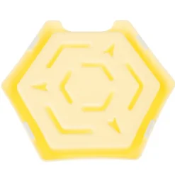 TIAKI Slow Feeder Yellow Hexagon