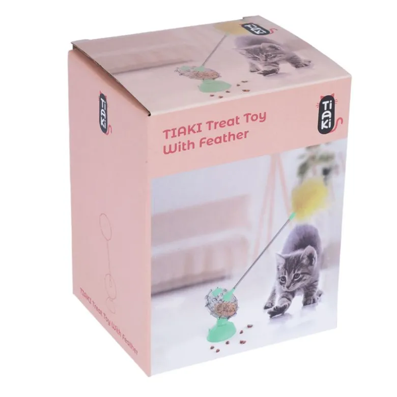 TIAKI snacklegetøj med fjer