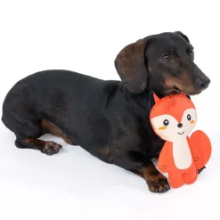 TIAKI Squeaky Fox hundelegetøj