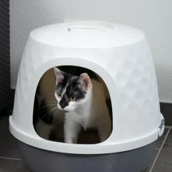 TIAKI toilet med hus Nebel