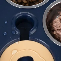 TIAKI tredobbelt skål med vanddispenser
