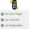TIAKI XL klatrepind Swing af Java-træ