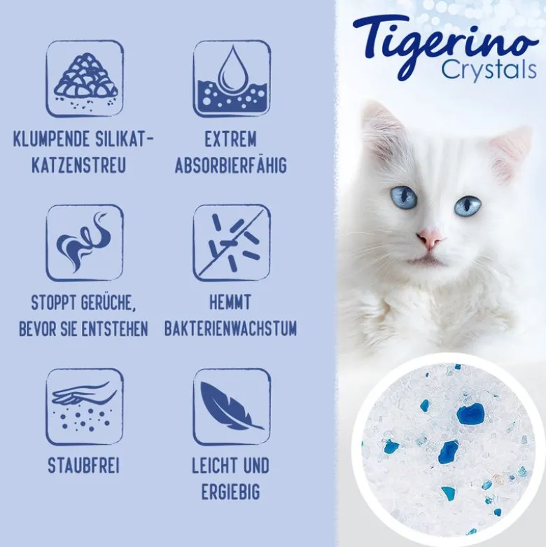 Tigerino Crystals klumpende Sensitive - uparfumeret