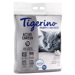Tigerino Performance Active Carbon kattegrus - Febreze Fresh Linen