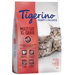Tigerino Performance XL-Grain Multi Cat kattegrus - Babypudder