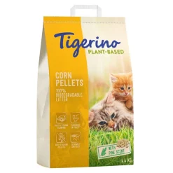 Tigerino plantebaseret kattegrus med majs - duft af fyrretræ