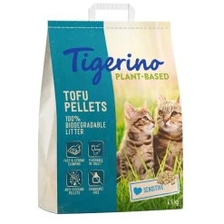 Tigerino Plantebaseret Tofu Kattegrus - Sensitiv, uden parfume