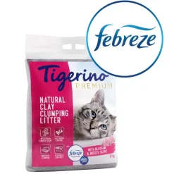 Tigerino Premium kattegrus - Febreze Blossom & Breeze