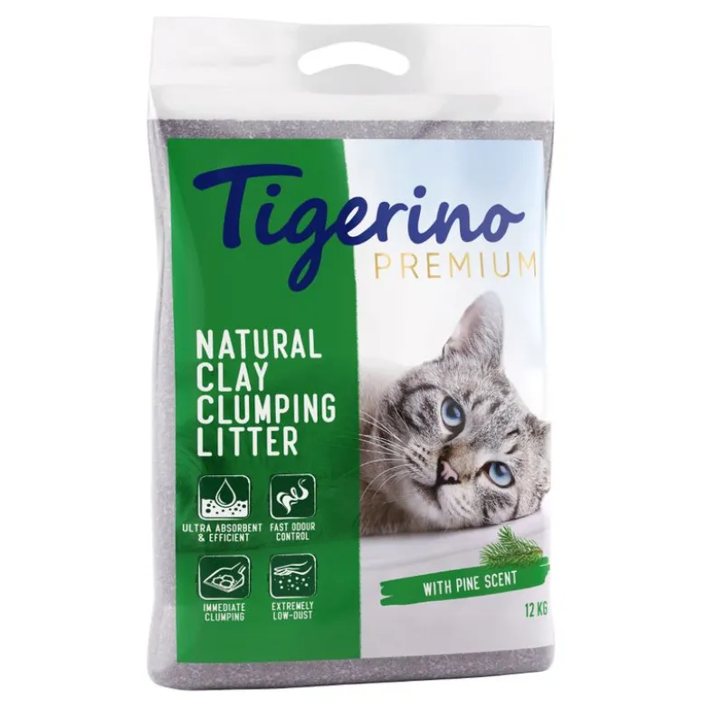 Tigerino Premium kattegrus - Pinje