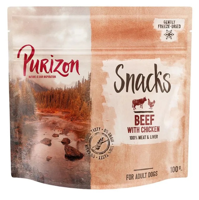 Til indimellem: Purizon Snack okse & kylling
