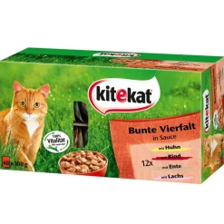 Topseller-pakke: 96 x 85 g Kitekat portionsposer
