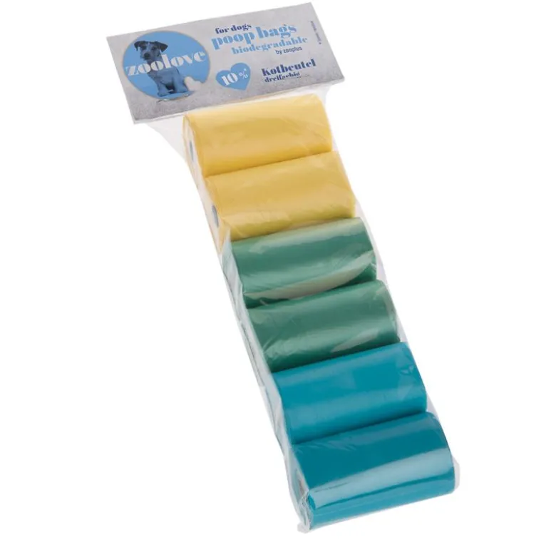 Trefarvet hundepose