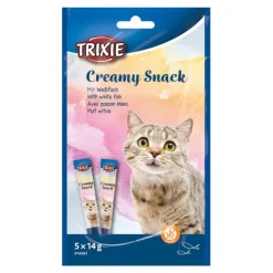 Trixie Creamy Snack med hvid fisk