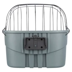 Trixie frontmonteret cykelkurv, grå