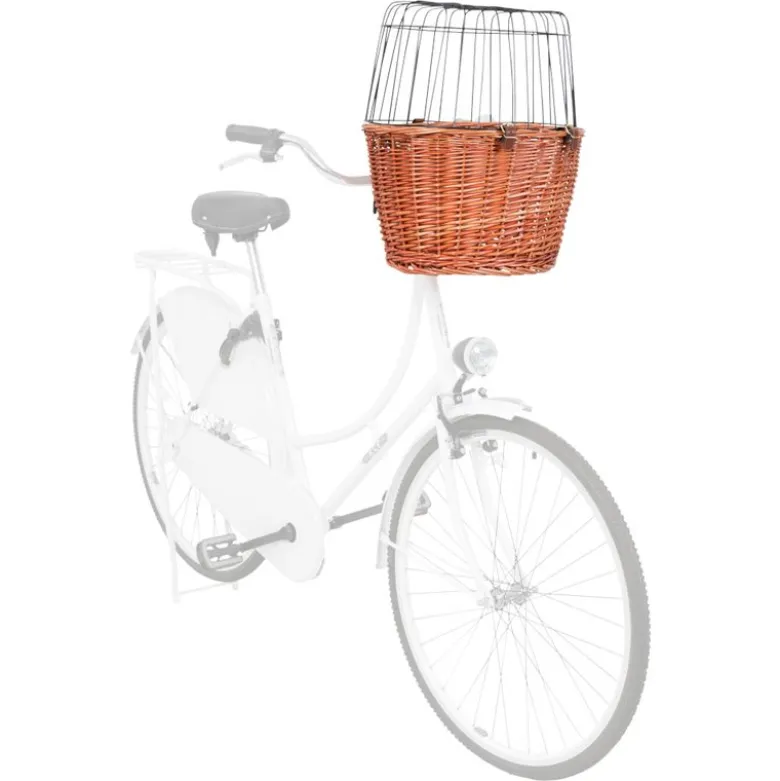 Trixie frontmonteret cykelkurv med gitter
