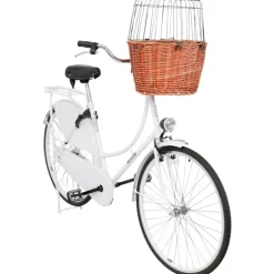 Trixie frontmonteret cykelkurv med gitter