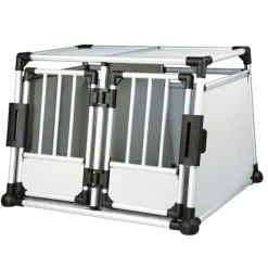 Trixie hundebur Aluminium dobbelt
