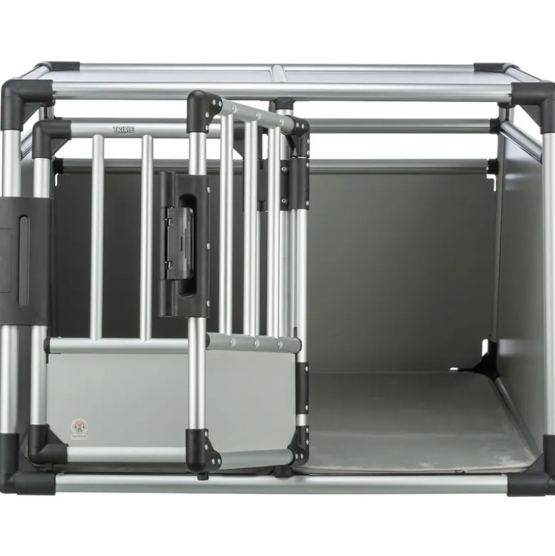 Trixie hundebur Aluminium dobbelt