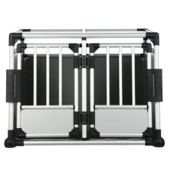Trixie hundebur Aluminium dobbelt