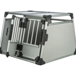 Trixie hundebur Aluminium dobbelt