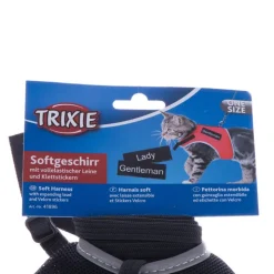 Trixie Kattesele XCat med Rygmærker og Snor