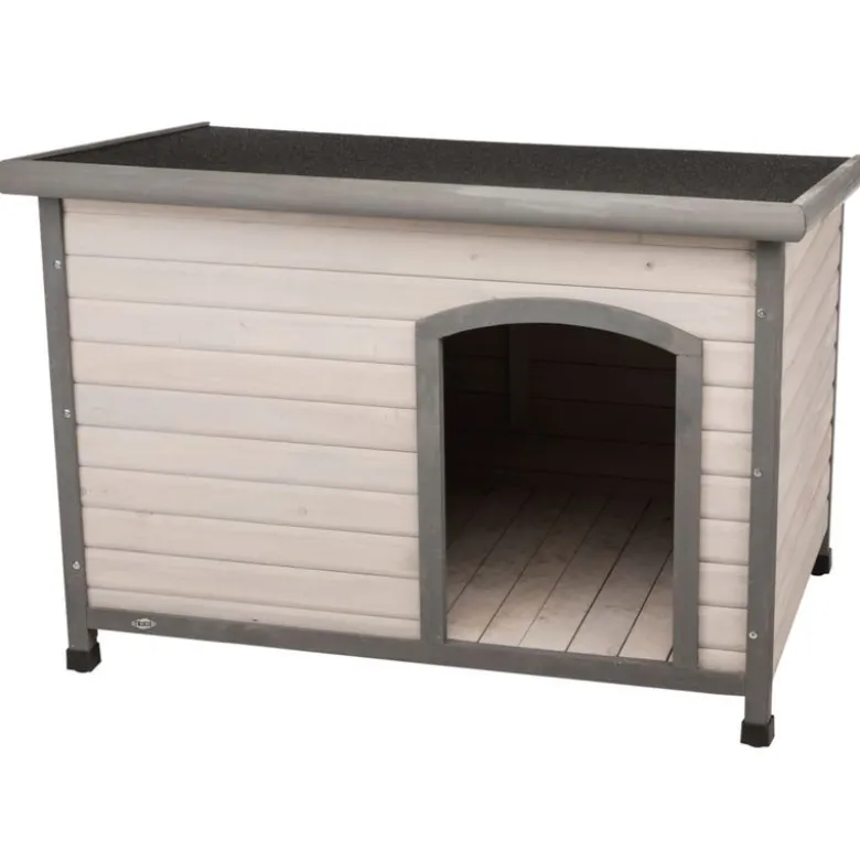 Trixie Natura Classic hundehus med fladt tag