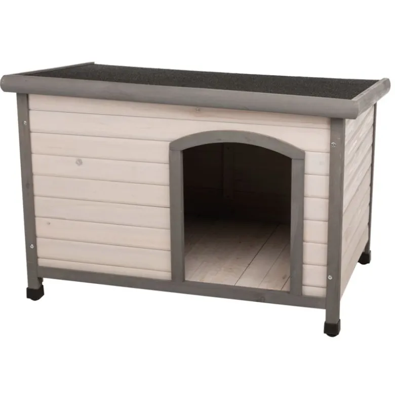 Trixie Natura Classic hundehus med fladt tag
