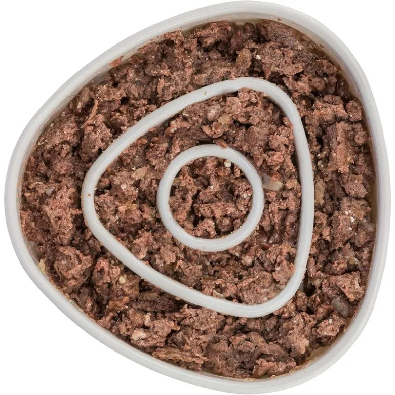 Trixie Slow Feeding Triangle Plastskål
