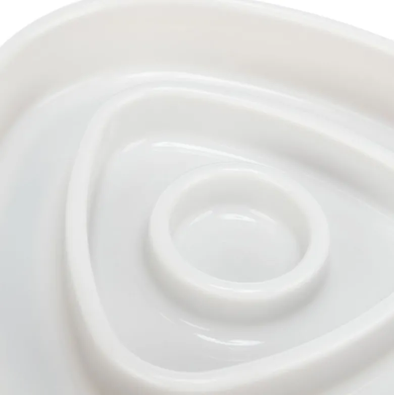 Trixie Slow Feeding Triangle Plastskål