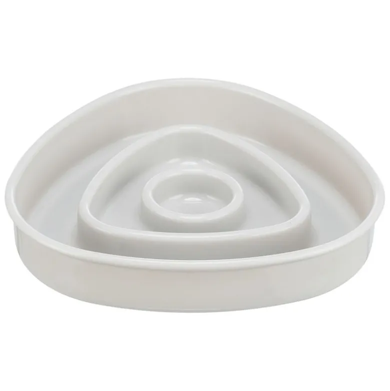 Trixie Slow Feeding Triangle Plastskål