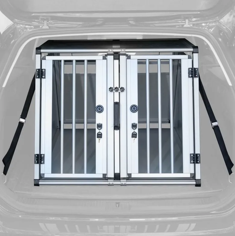 Trixie Transportbur Aluminium grafit