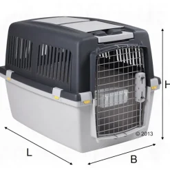 Trixie Transportkasse Gulliver + Vetbed® Isobed SL Hundetæppe Paw