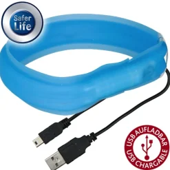 Trixie USB Flash Lyshalsbånd langhår