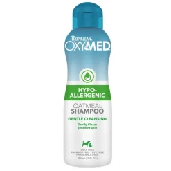 TropiClean OxyMed hypoallergenisk shampoo til kæledyr