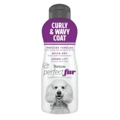 TropiClean PerfectFur Shampoo til hunde med krøllet pels