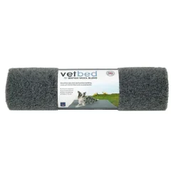 Vetbed® Britisk Uldblanding tæppe, mørkegrå