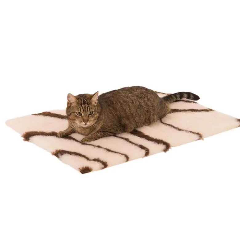 Vetbed® Isobed SL kattetæppe Wave, creme/brun