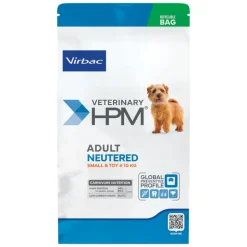 Virbac Veterinary HPM Adult Dog Neutered Small & Legetøj