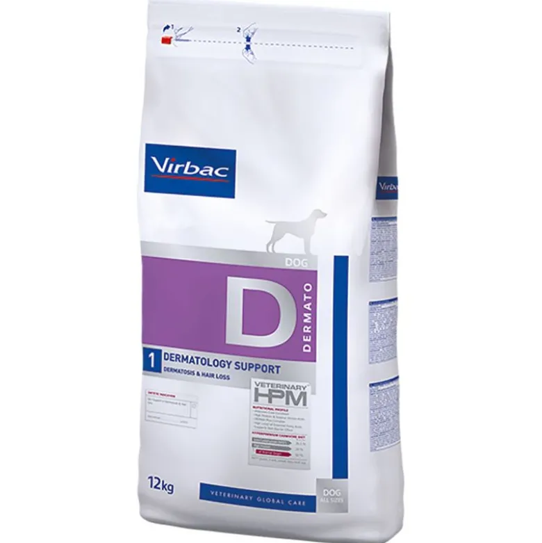 Virbac Veterinary HPM Dog Dermatology Support D1