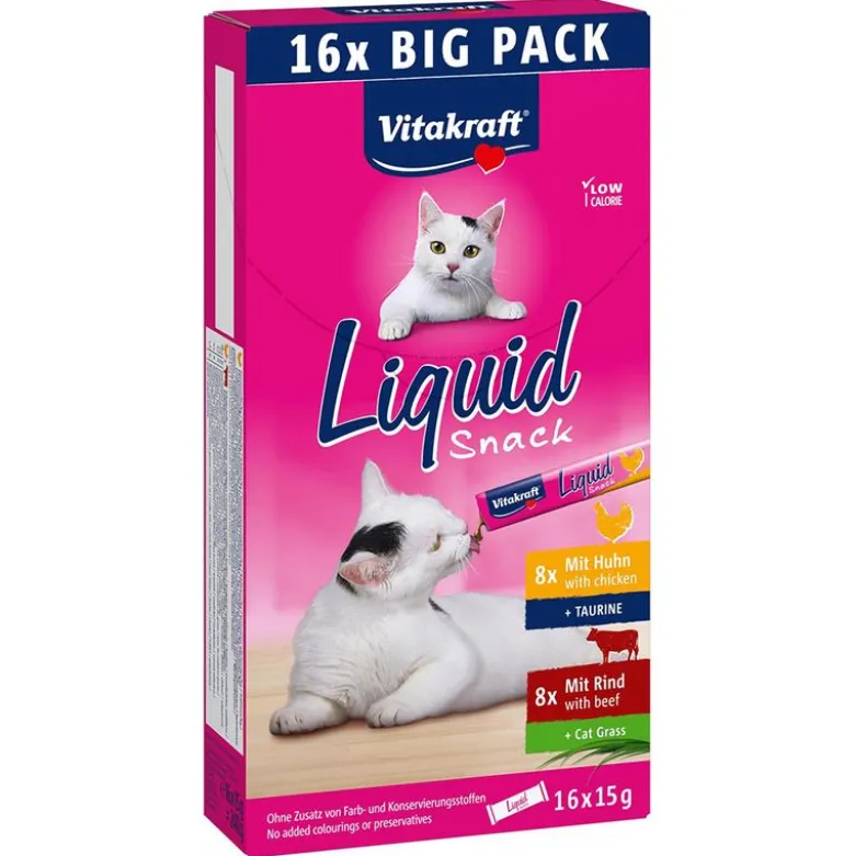 Vitakraft Cat Liquid-Snack Blandet pakke