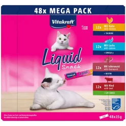 Vitakraft Cat Liquid-Snack Blandet pakke