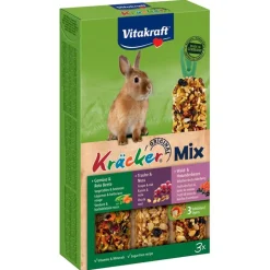 Vitakraft Dværgkanin-Kräcker Trio-Mix