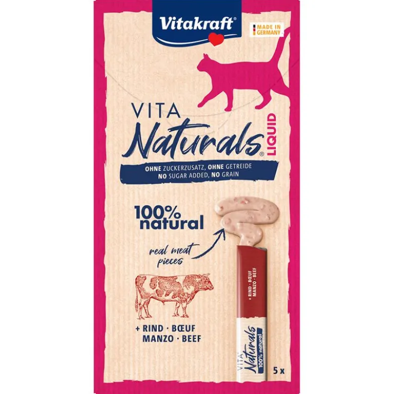 Vitakraft Vita Naturals Liquid-Snack Okse