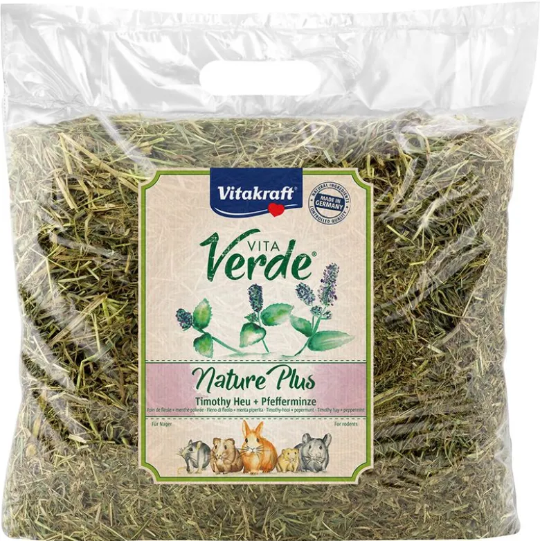 Vitakraft Vita Verde Timothy-hø med pebermynte