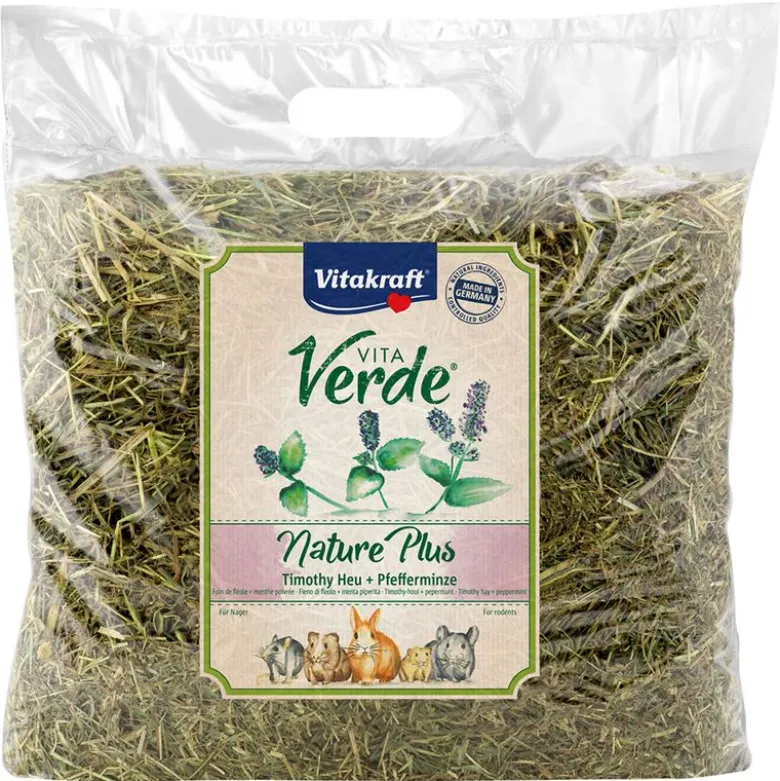 Vitakraft Vita Verde Timothy-hø med pebermynte